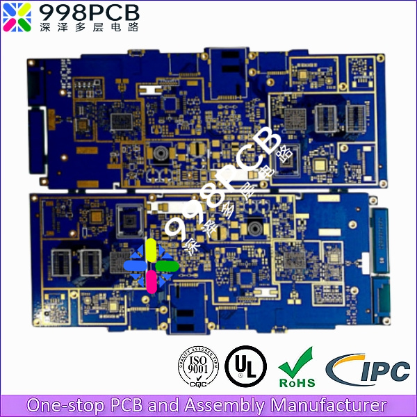 6层1阶hdi后视镜pcb 1 6层1阶hdi后视镜pcb