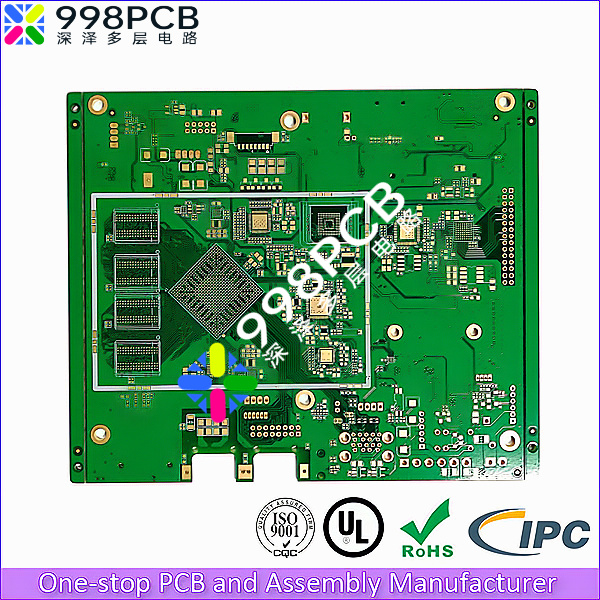 8层安防pcb