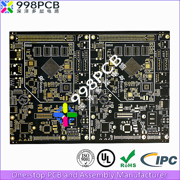 8层智能终端pcb
