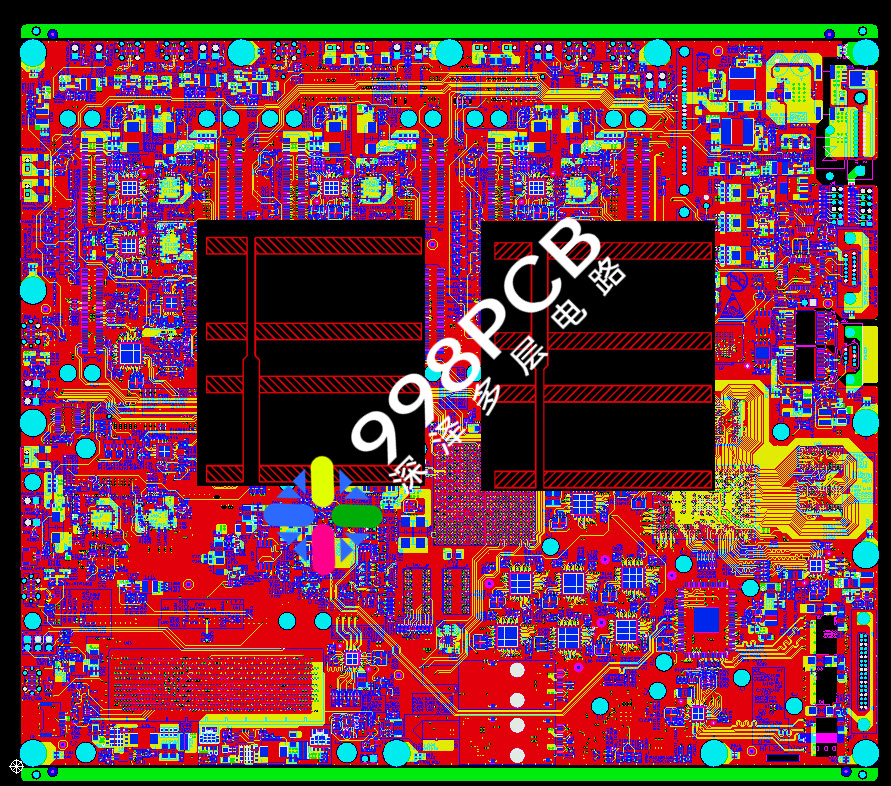 什么是背板PCB 1 14层PCB背板