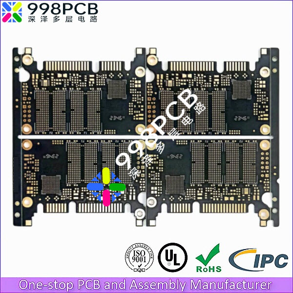 6层SSD固态硬盘PCB