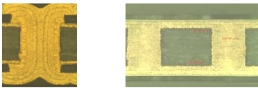 什么是PCB电镀塞孔 1 PCB电镀塞孔-切片图