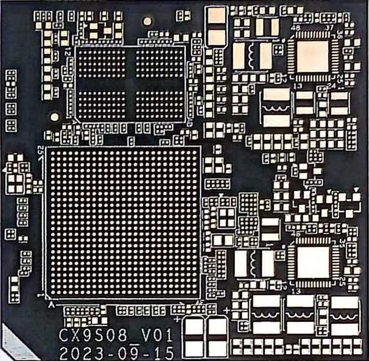PCB化学沉镍金板上锡不良的原因分析 1 PCB树脂塞孔与油墨塞孔的区别-树脂塞孔